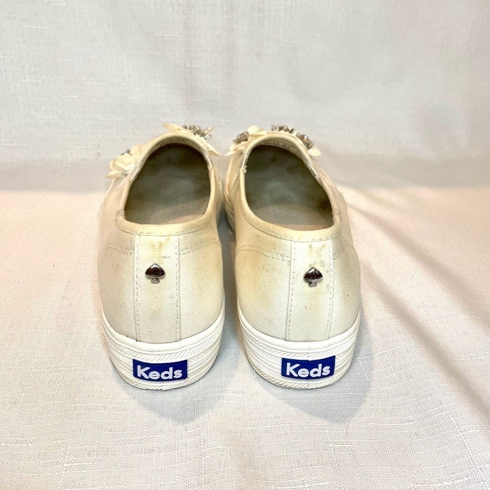 Kate Spade Keds Triple Decker Flower Bridal Shoe - Picture 4 of 8